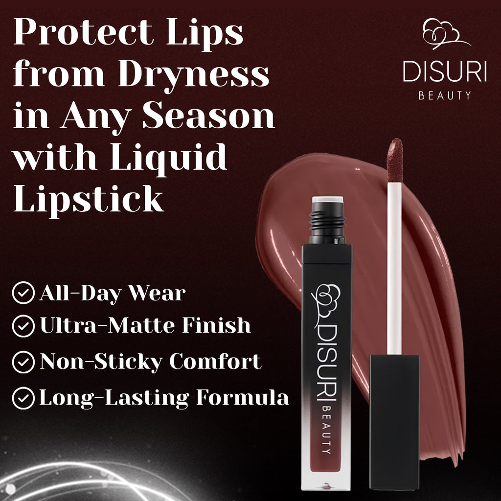 DISURI Beauty Liquid Lipstick - Delicious